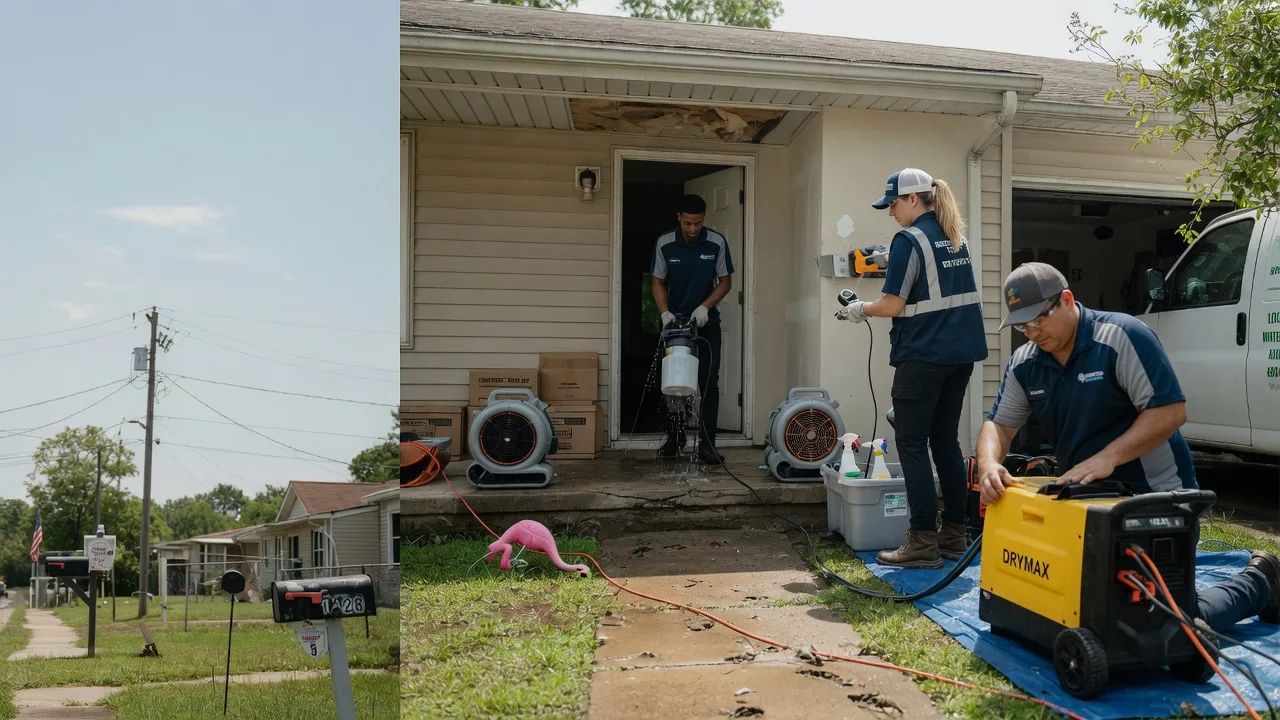 Storm Damage Water Removal in Stallings, NC near me